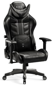 Fotel gamingowy Diablo X-Ray 2.0 King Size, czarno-szary