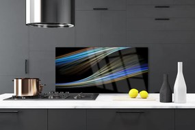 Panel Szklany do Kuchni Minimalistyczny Akcent Graficzny