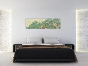 Obraz - Vincent van Gogh, The Olive Orchard, reprodukcje (170x50 cm)