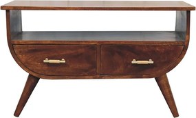 Stolik kawowy z litego drewna Artisan Furniture Agra