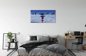 Fotoobraz na płótnie Brazylijska Flaga