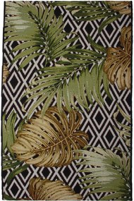 Dywan Capri Foam Paproć Podgumowany 075x150 Prostokąt