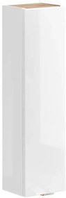Szafka łazienkowa CAPRI WHITE 830 20 cm biały połysk/dąb craft COMAD