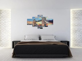 Obraz - Tower Bridge, Londyn, Anglia (125x70 cm)