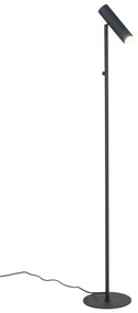 Czarna lampa stojąca (wysokość 150 cm) Paris – House Nordic