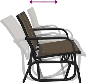 Brązowa Huśtawka Ogrodowa E1-M18