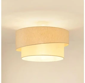 Brilagi - Żyrandol natynkowy SHINE 1xE27/15W/230V śr. 50 cm kremowy