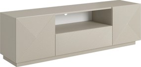 Szafka RTV Asha 167 cm z szufladą i wnęką - kaszmir