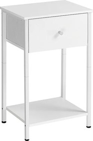 Szafka nocna Valora White z szufladą i półką