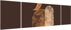 Obraz - Pomarańczowe łuki N⁰2 (170x50 cm)