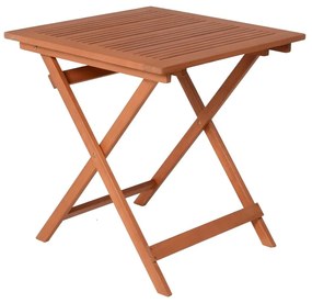 Stół ogrodowy z litego drewna eukaliptusowego 70,5x70,5 cm Pasaneda – Garden Pleasure