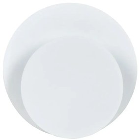 Biały okrągły nowoczesny kinkiet ścienny - 7X D028 S7-L39