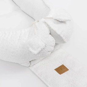 Biały kokon dla niemowląt 55x83 cm – Meowbaby