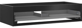 Mexen Box-A korpus szafki podumywalkowej 100 cm, 1 szuflada, czarny mat - 91AX0-1000-235-1-71