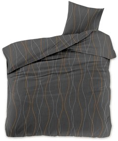 PrzytulneMieszkanie.pl PrzytulneMieszkanie.pl Pościel z mikrowłókna CORVIN brązowa Rozmiar pościeli: 2 szt 70 x 80 cm | 160 x 200 cm