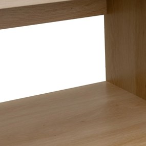 Regał w naturalnym kolorze 80x120x40 cm Naroa – Casa Selección