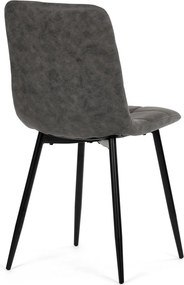 Zestaw krzeseł do jadalni Vintage CT-281 BK3, 4 szt.