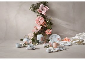 Biały porcelanowy świecznik Kähler Design Poppy, ø 7,5 cm