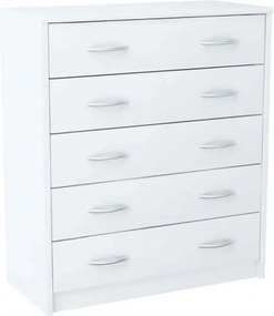 Biała komoda z szufladami C8-B20