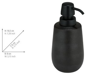 Ceramiczny dozownik NERNO, Ø 8 cm, 490 ml