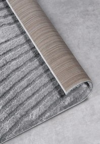 Dywan nowoczesny 3D Elle Collection Gallery Geometria szary 80 cm x 120 cm