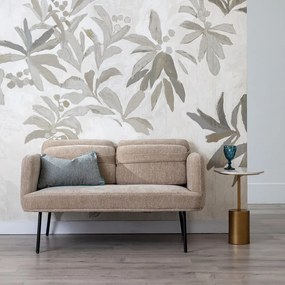 Beżowa sofa z tkaniny szenilowej 127 cm Bind – Ixia
