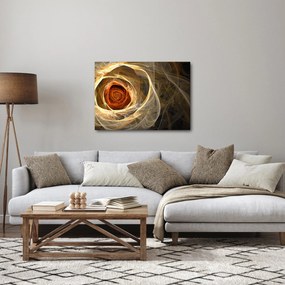 Obraz - Róża w artystycznym duchu (70x50 cm)