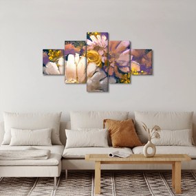 Obraz kwiatów (125x70 cm)