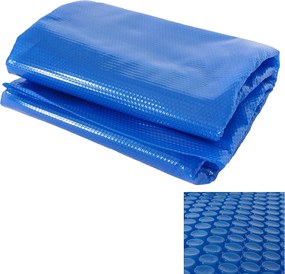 Pokrywa basenu, prostokątna 10x5m niebieska