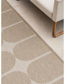 Chodnik odpowiedni na zewnątrz w beżowo-śmietankowym kolorze 80x250 cm Duet Bowen – NORTHRUGS