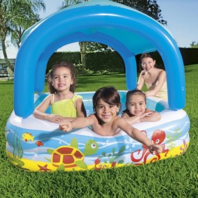 Basen dmuchany z daszkiem 147 x 147 x 122 cm 265 l BESTWAY