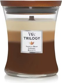 Świeca zapachowa klepsydra, Café Sweets, brązowy 275 gr