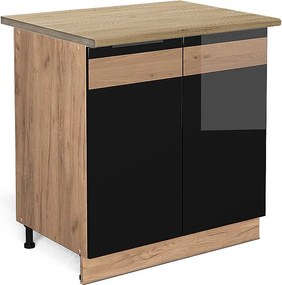 Szafka kuchenna antracytowy domek wiejski 60x60x81.6 r-line