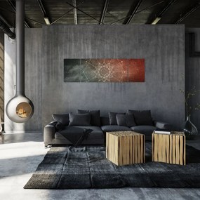 Obraz - Kosmiczny Dodekagram (170x50 cm)