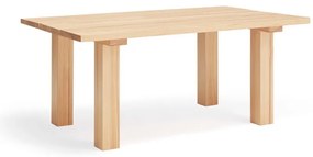 Stół z blatem z drewna sosnowego 100x180 cm Banda – Teulat