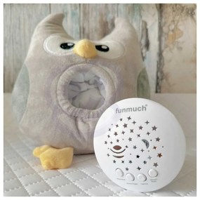 Woopie baby przytulanka usypiacz projektor 2w1 sówka - 10 kołysanek