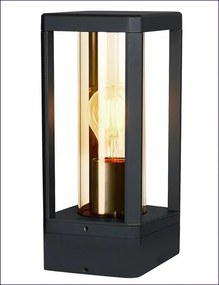 Czarny metalowy kinkiet zewnętrzny - 31X D161 G8-L55