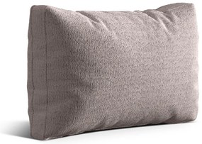 Szarobeżowa poduszka na sofę z materiału bouclé Kemi – Cosmopolitan Design