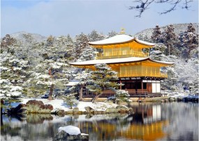 Obraz - Kinkakuji, Japonia (70x50 cm)