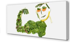 Fotoobraz na płótnie Artystyczna Rzeźba Warzywna