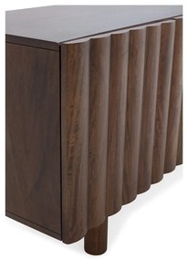 Brązowa komoda z litego drewna mango 160x80x40 cm Tamira – MOME