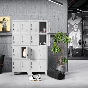 Szafa skrytkowa socjalna BHP podwójna ROBERT 2 Plus 559 x 1720 x 450 mm