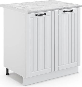 Szafka pod zlew biały domek wiejski 80x60x82 fame-line