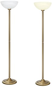 Lampa podłogowa mosiężna do pokoju V-P1A
