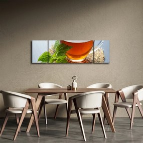 Obraz filiżanki herbaty (170x50 cm)