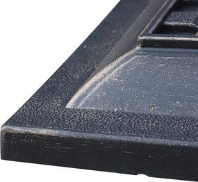 Outsunny Podstawa Parasola 9kg Żywica Brązowa Stabilna i Trwała 44x44x33cm | Aosom PL