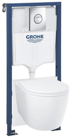 GROHE 103846SH00 - Zestaw 5 w 1 SOLIDO 1,13 m ceramika/biała