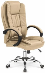 Beżowy biurowy fotel obrotowy G2-T06