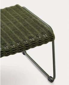 Zielony podnóżek ogrodowy Maurina – Kave Home