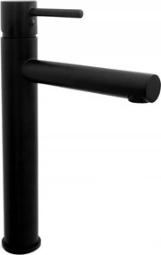 Bateria Umywalkowa Rea Tess Czarna Wysoka